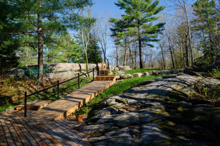 back-stairs